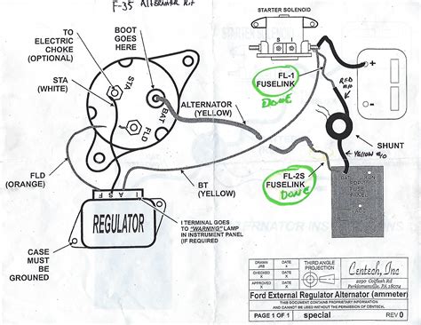 1978 ford voltage regulator wiring diagram 
